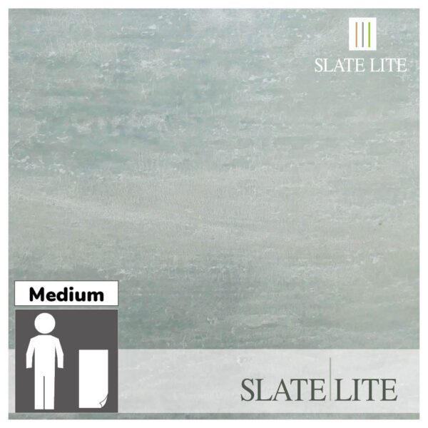 Размери на каменен декор от естествени камъни Green Pearl Slate-Lite