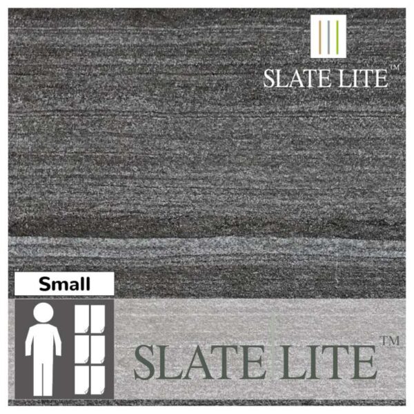 Размери на каменен декор от естествени камъни Monsoon Black Slate-Lite