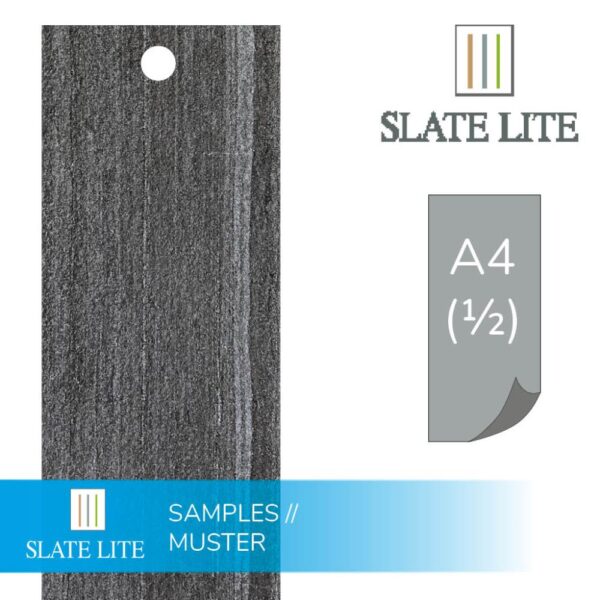 Размери на каменен декор от естествени камъни Monsoon Black Slate-Lite