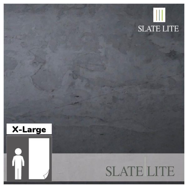 Размери на каменен декор от естествени камъни Nero Slate-Lite