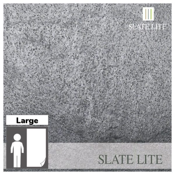 Размери на каменен декор от естествени камъни Silvia Grey Slate-Lite