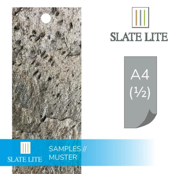 размер на каменен декор за стена Verde Gris Marble Slate-Lite