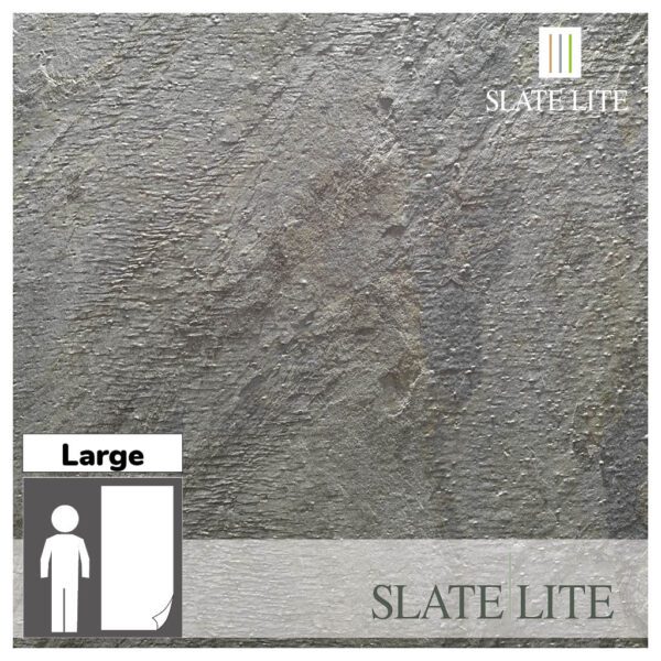 Размер на каменен декор от естествени камъни Verde Slate-Lite