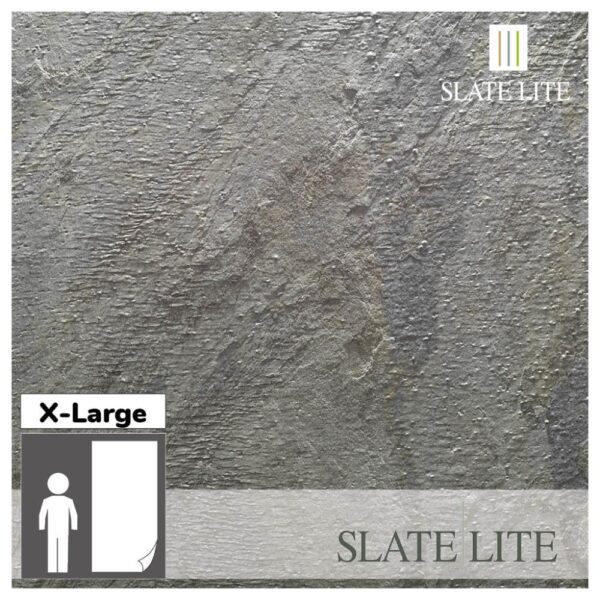 Размер на каменен декор от естествени камъни Verde Slate-Lite