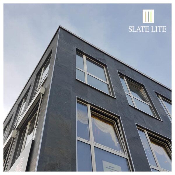 Приложение на каменен декор от естествени камъни Verde Slate-Lite