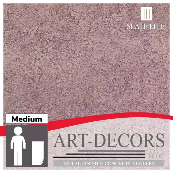 размер на арт каменна декорация Metallic Pink Art-Decor