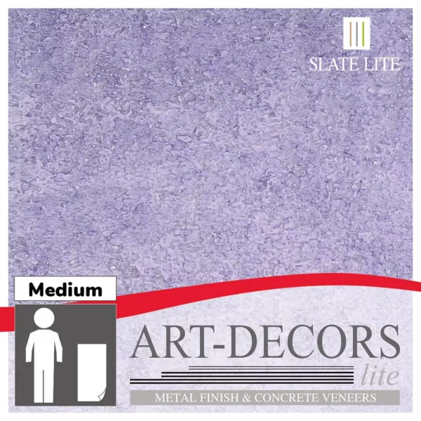 размер на арт каменна декорация Metallic Violet Art-Decor