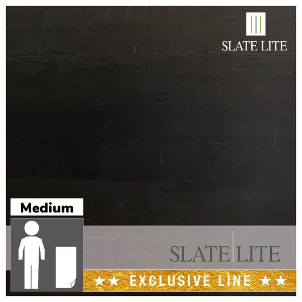 Размери на каменна фасада Black Line Slate-Lite