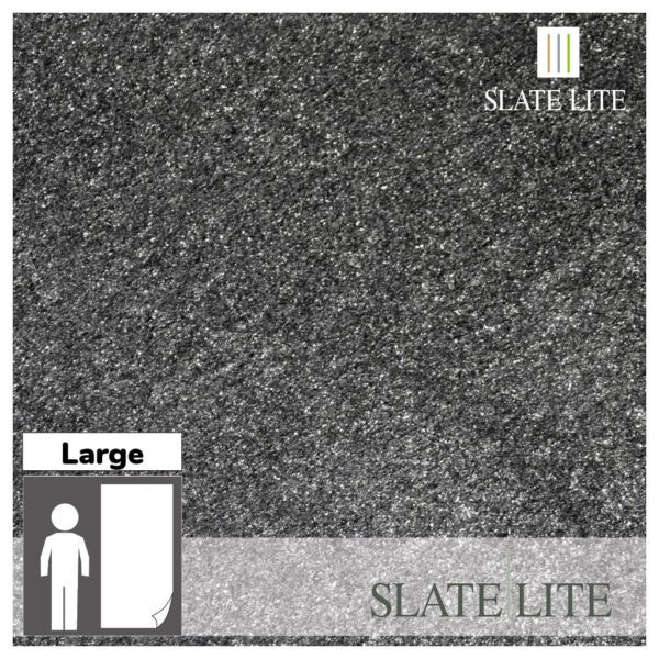 Размери на каменна фасада Black Pearl Slate-Lite