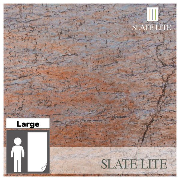 Размери на каменна фасада Cobre Slate-Lite