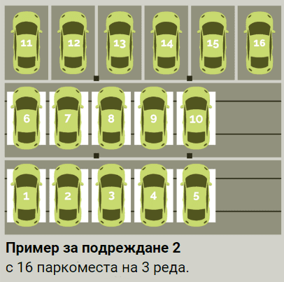 Пример за подреждане в DE-10